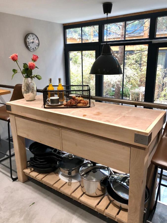 פריז Magnifique Loft Appartement Chalet Climatise Buttes Chaumont מראה חיצוני תמונה